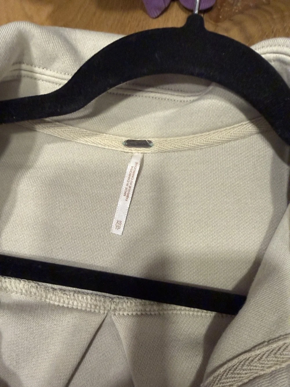 Free People Rudy Shacket - Stone - Picture 3 of 5
